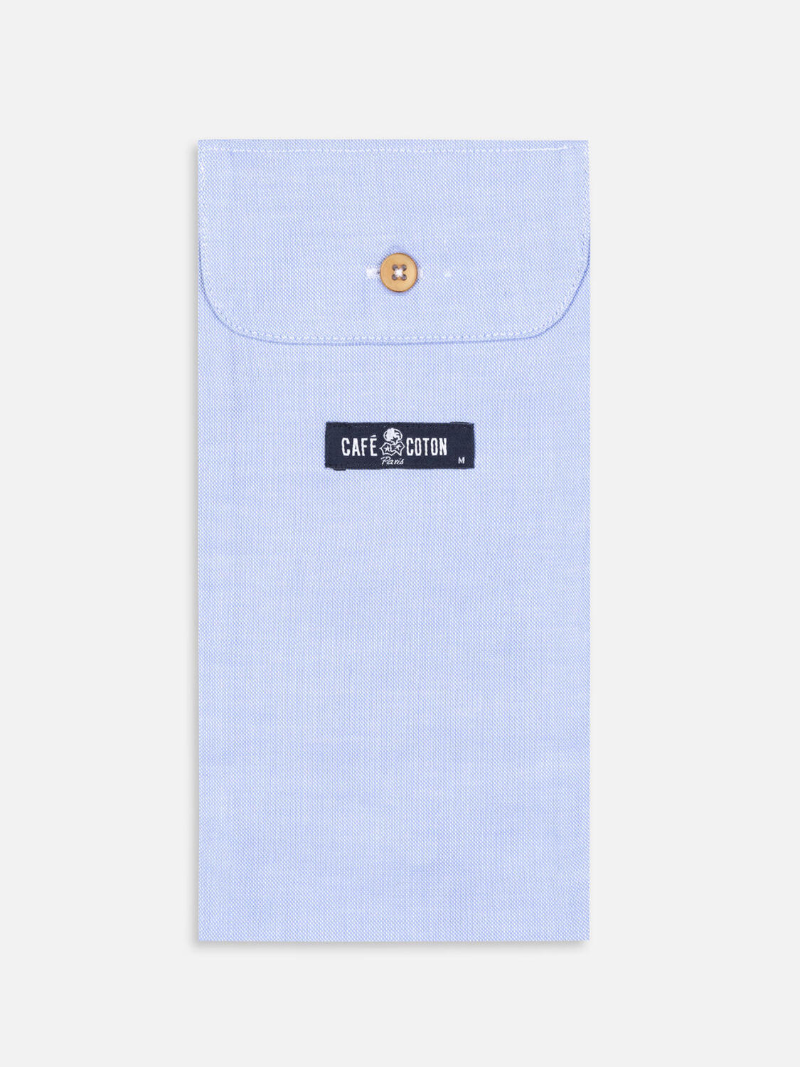 Caleçon en oxford ciel