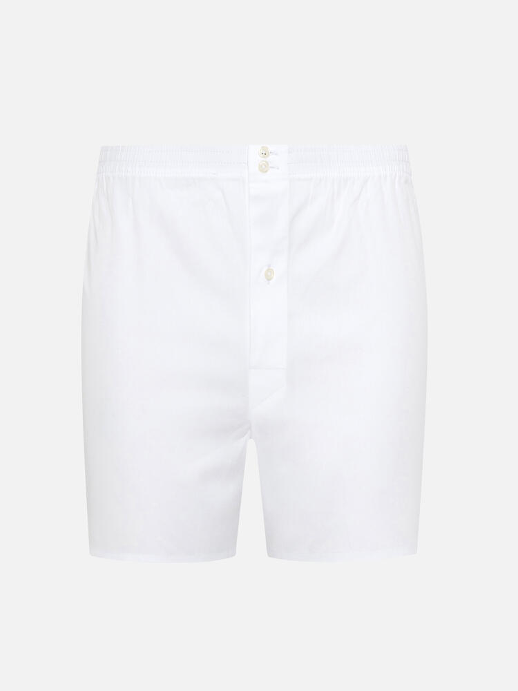 White Pinpoint boxers