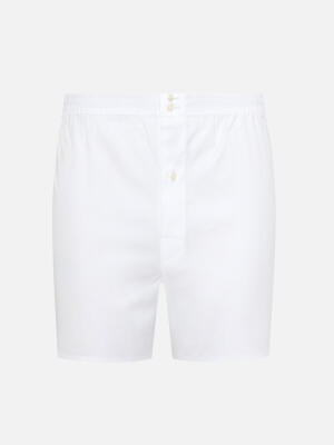White Pinpoint boxers