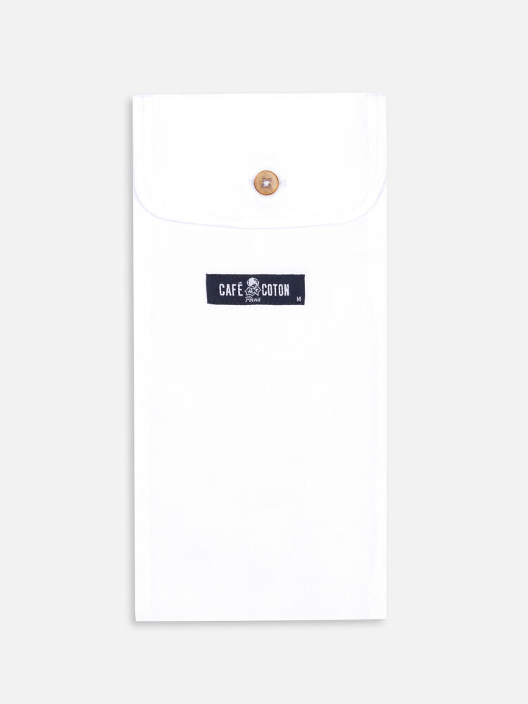 White Pinpoint boxers