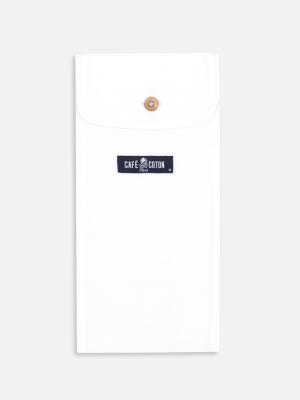 White Pinpoint boxers