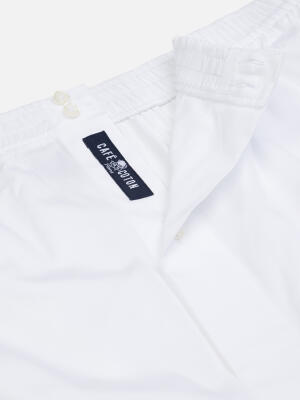 White Pinpoint boxers