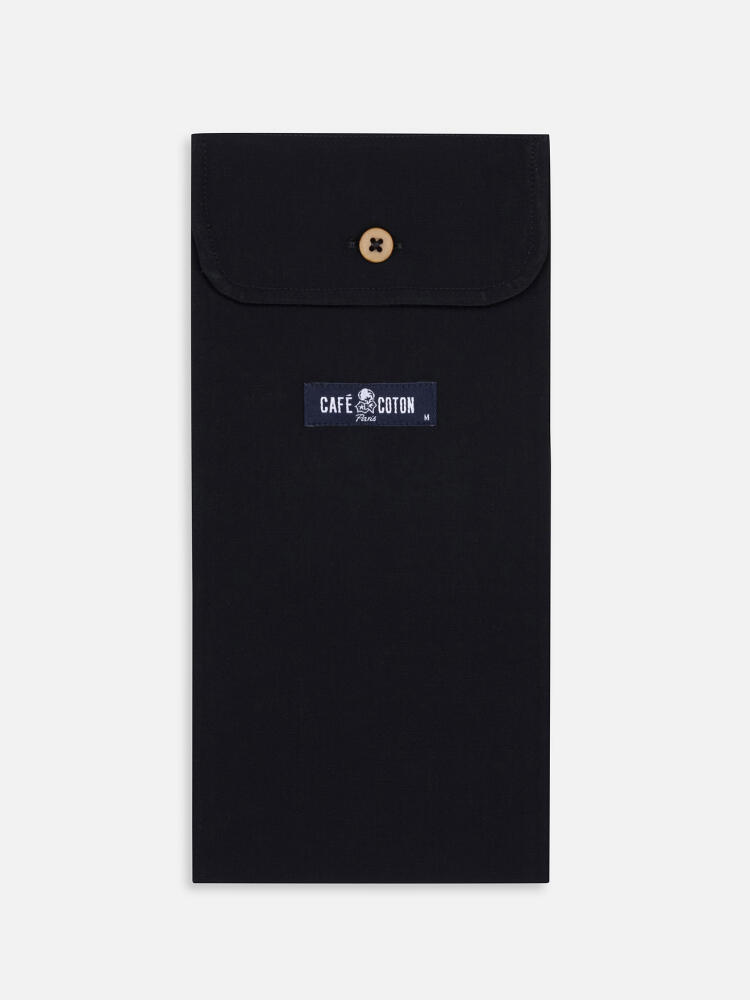 Black Poplin boxers