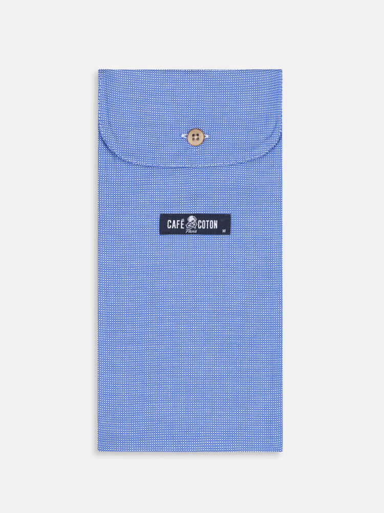 Boxer Sole a trecce blu