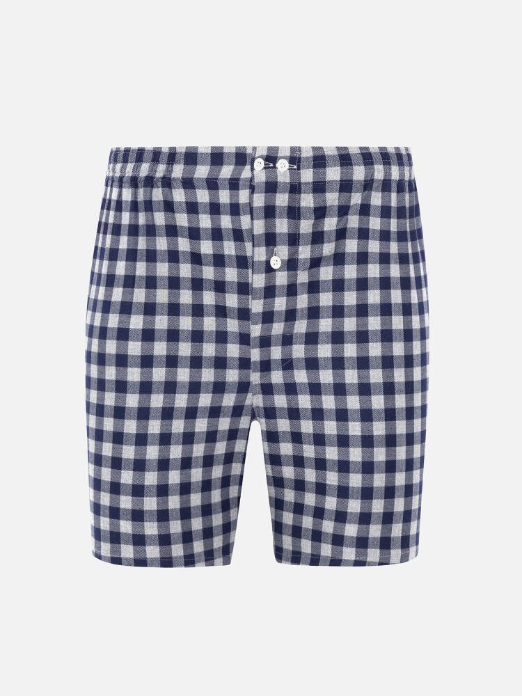 Cale&ccedil;on Wrighley en flanelle &agrave; carreaux