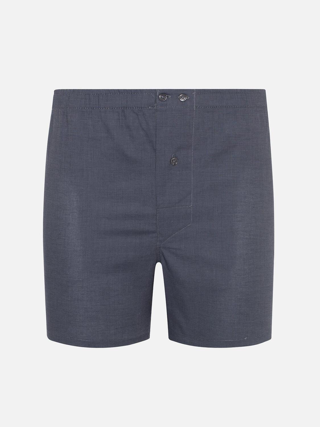 Grey oxford boxer short