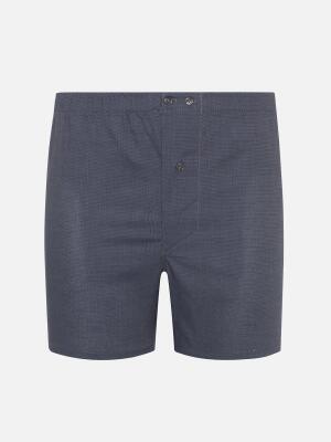 Grey oxford boxer short