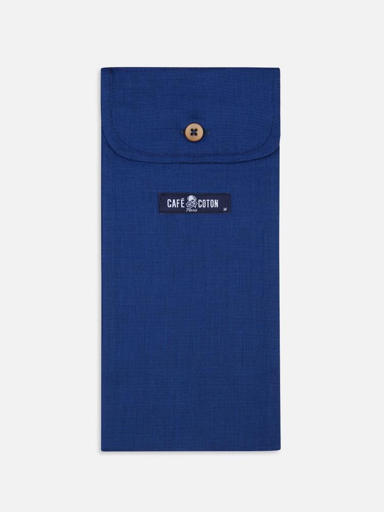 Caleçon Bob en micro-oxford marine