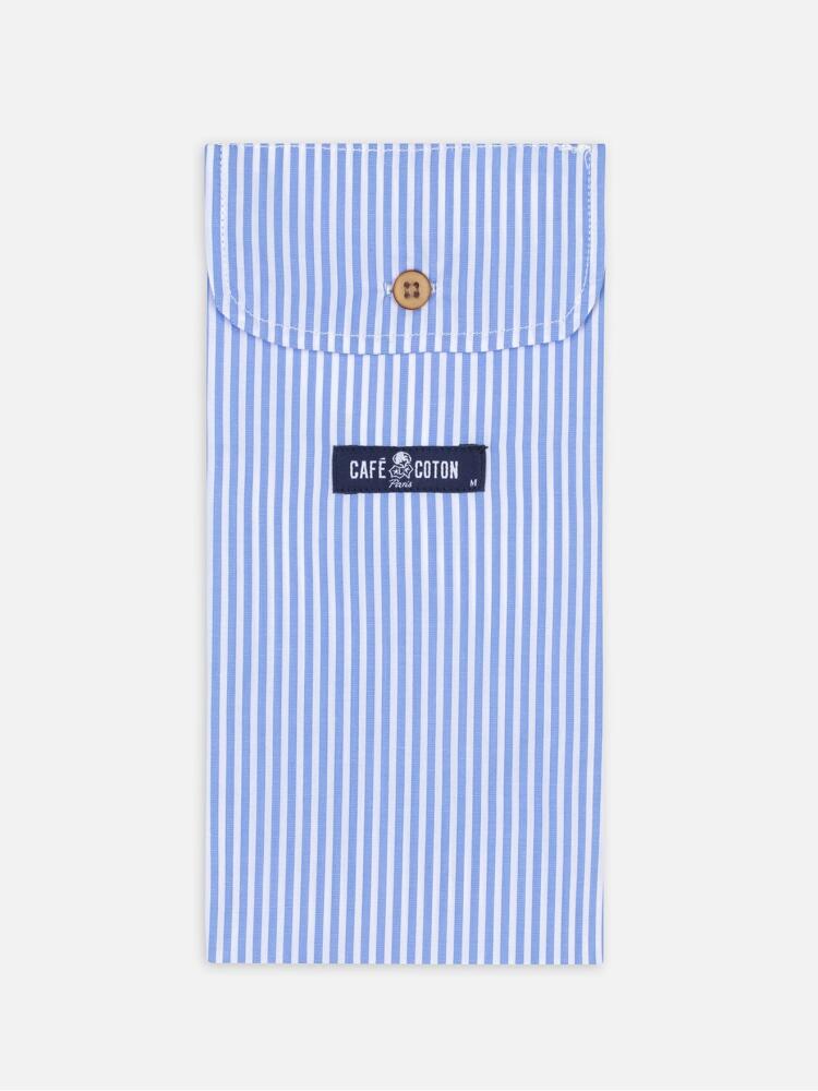 Blue sky stripes popelin boxer short