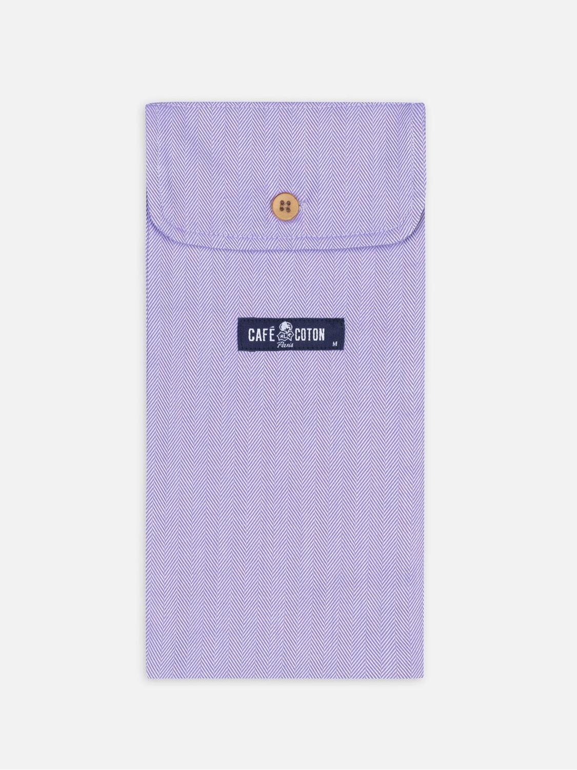 lilac Herringbones boxer