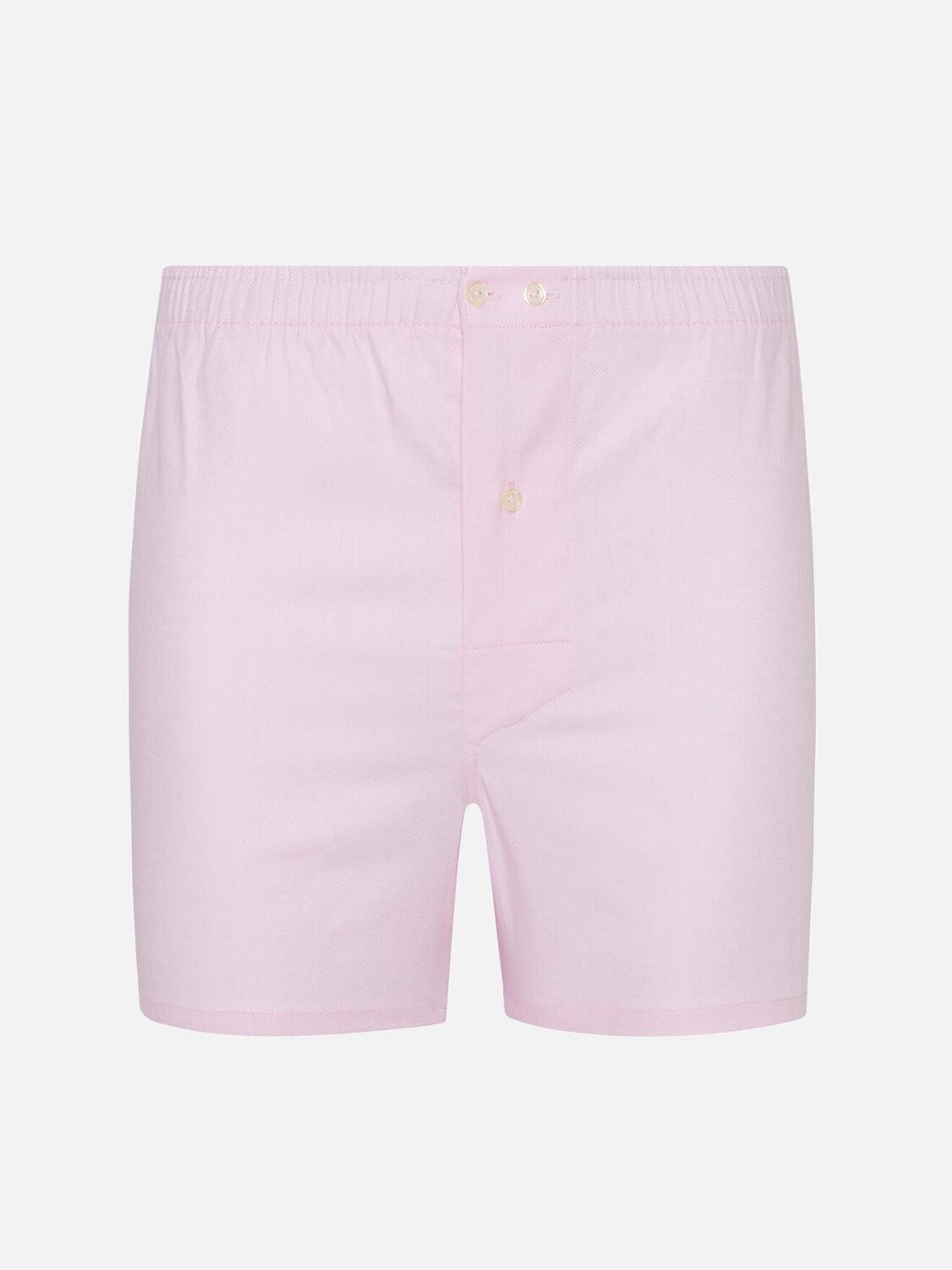 Pink Herringbones boxer