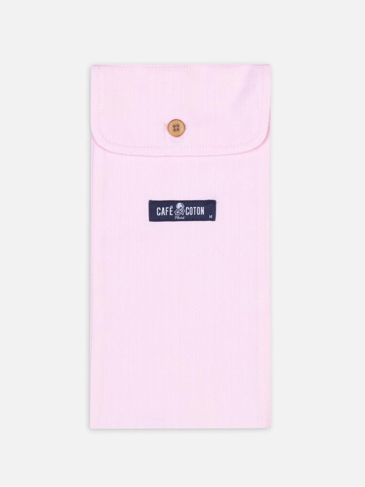 Pink Herringbones boxer