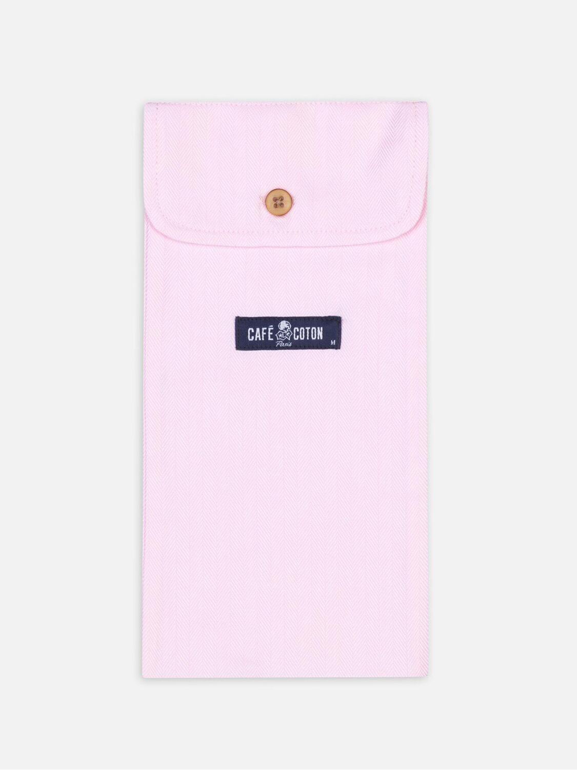 Pink Herringbones boxer
