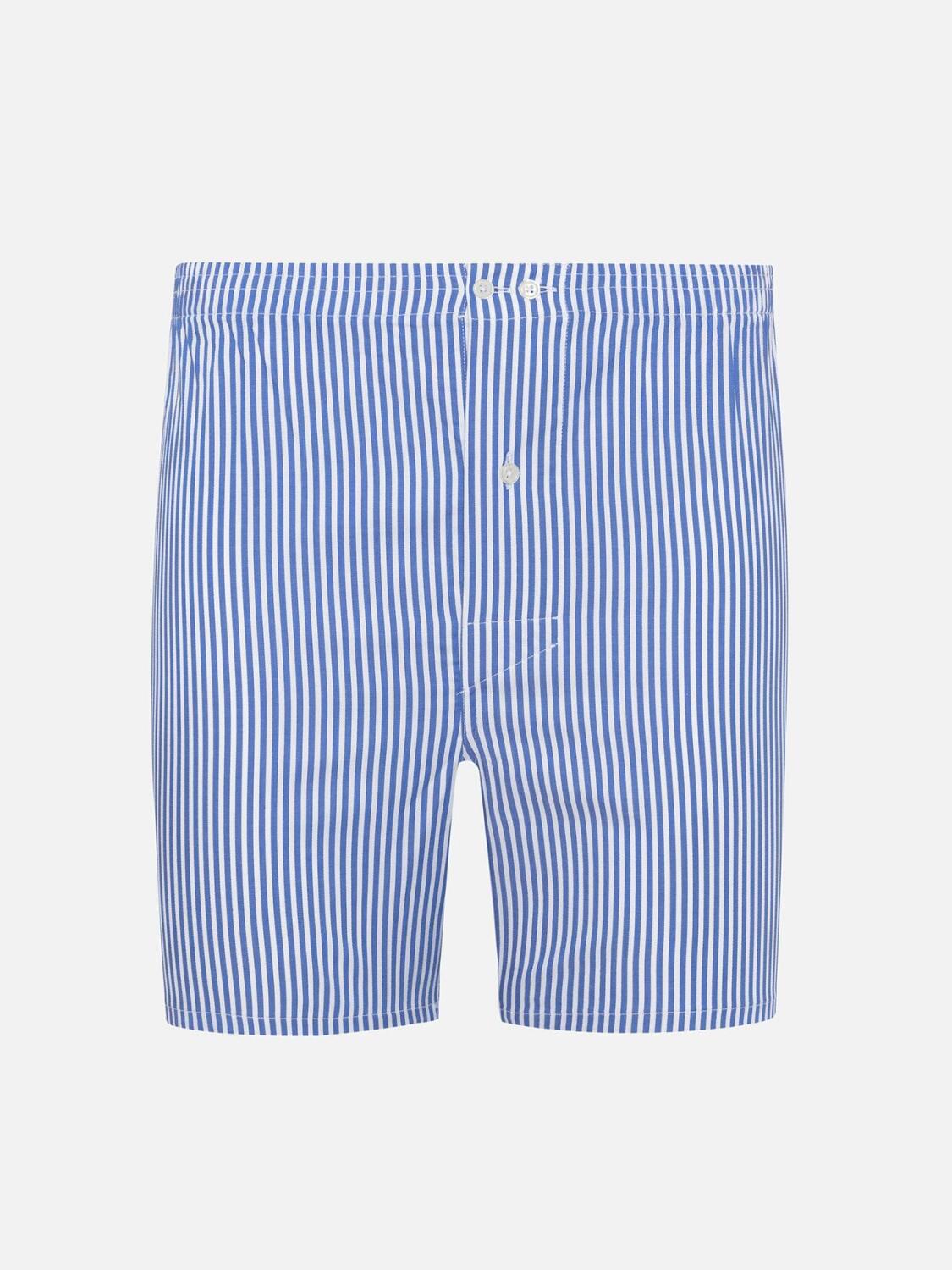 Clive blue striped boxer shorts