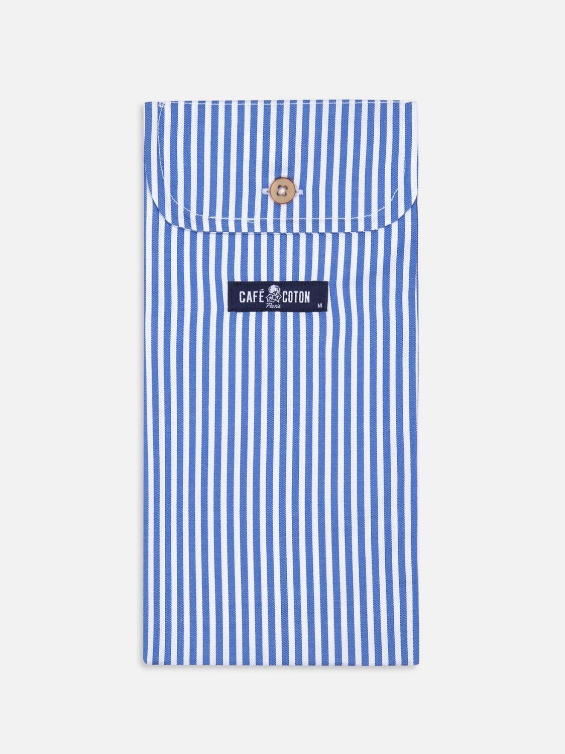 Clive blue striped boxer shorts