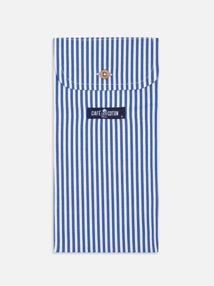 Clive navy striped boxer shorts