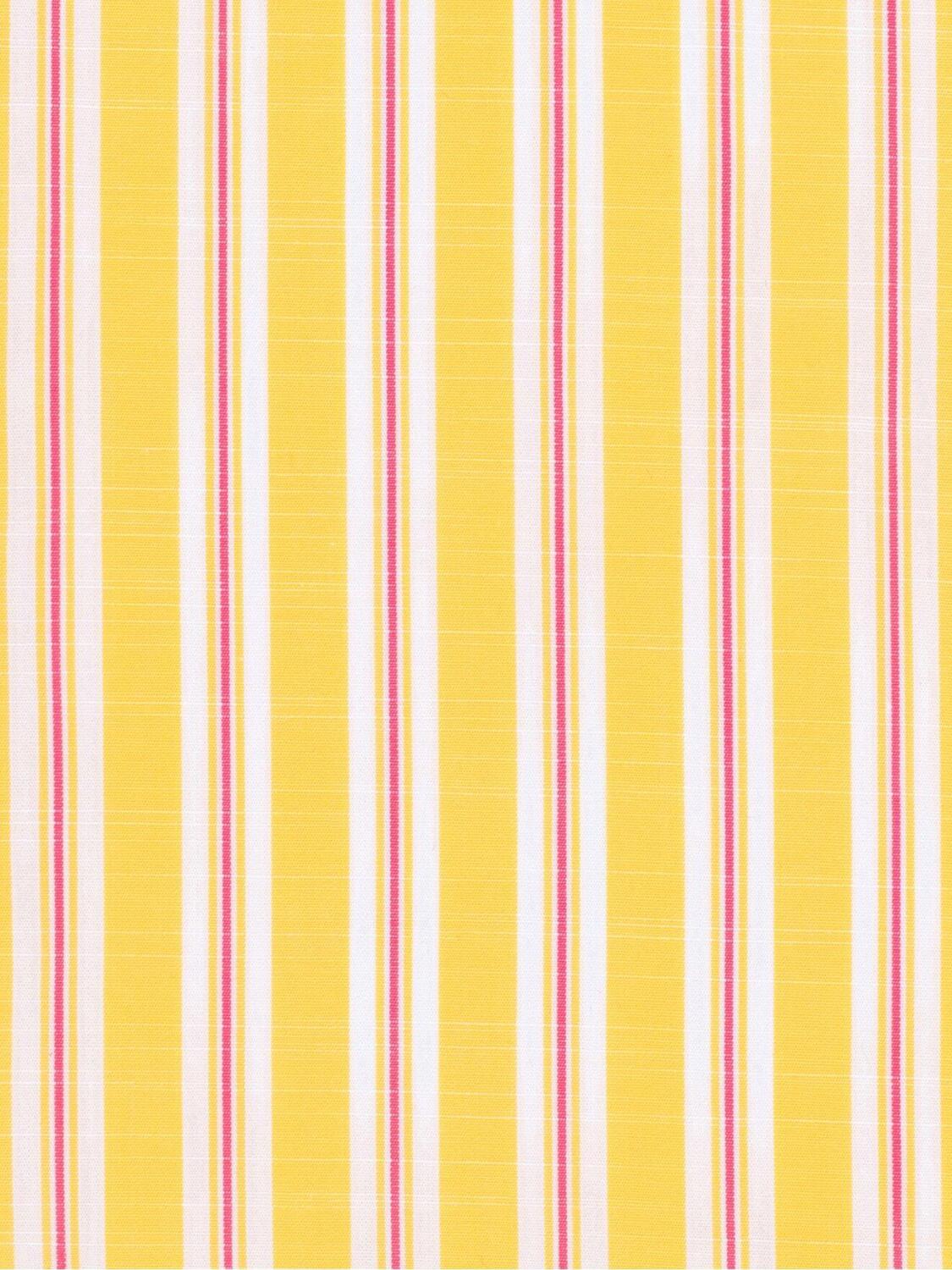 Yellow and pink stripes popelin boxer short