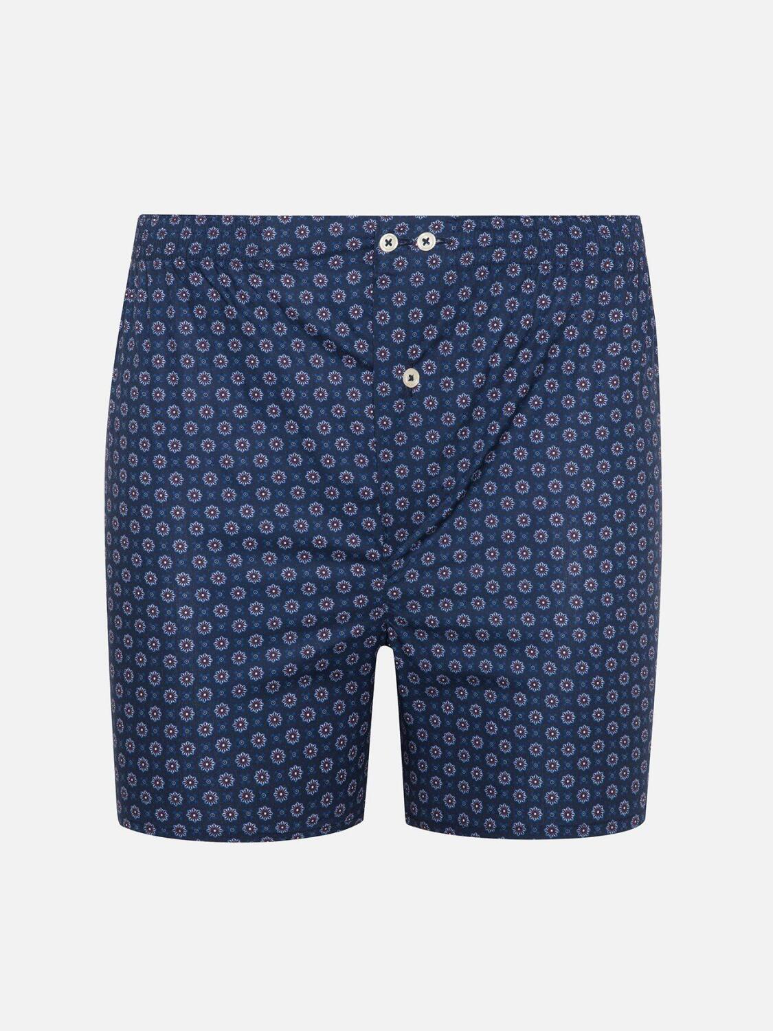 Cale&ccedil;on Elton marine &agrave; motifs imprim&eacute;s