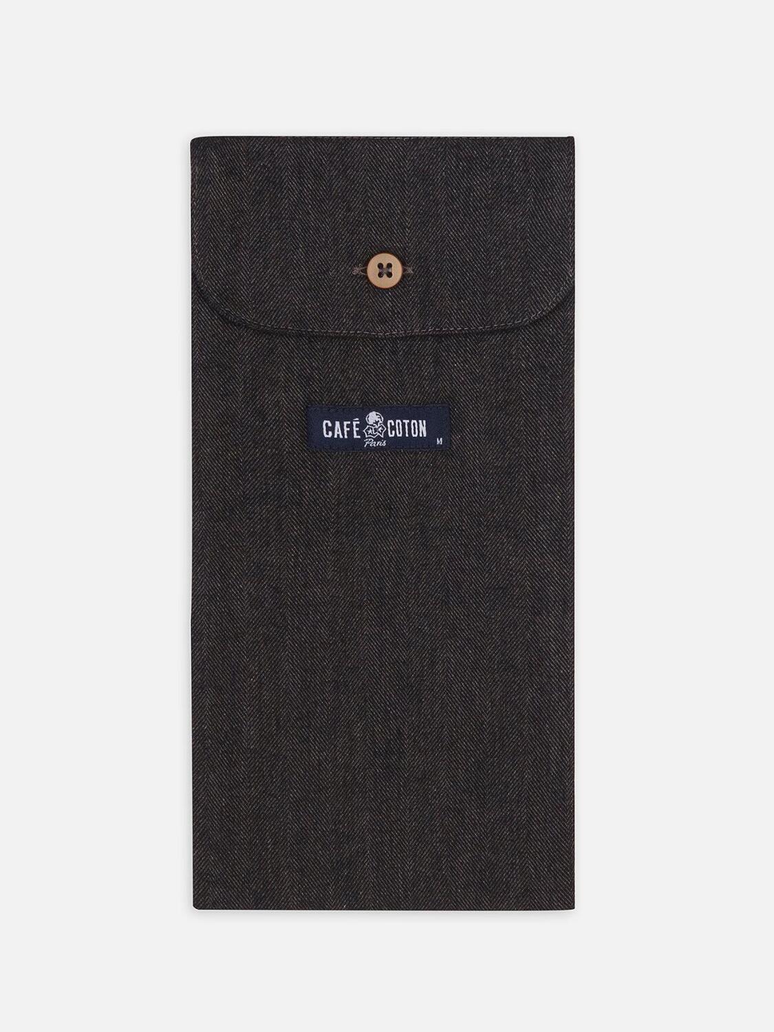 Grady sky blue boxer shorts with printed pattern