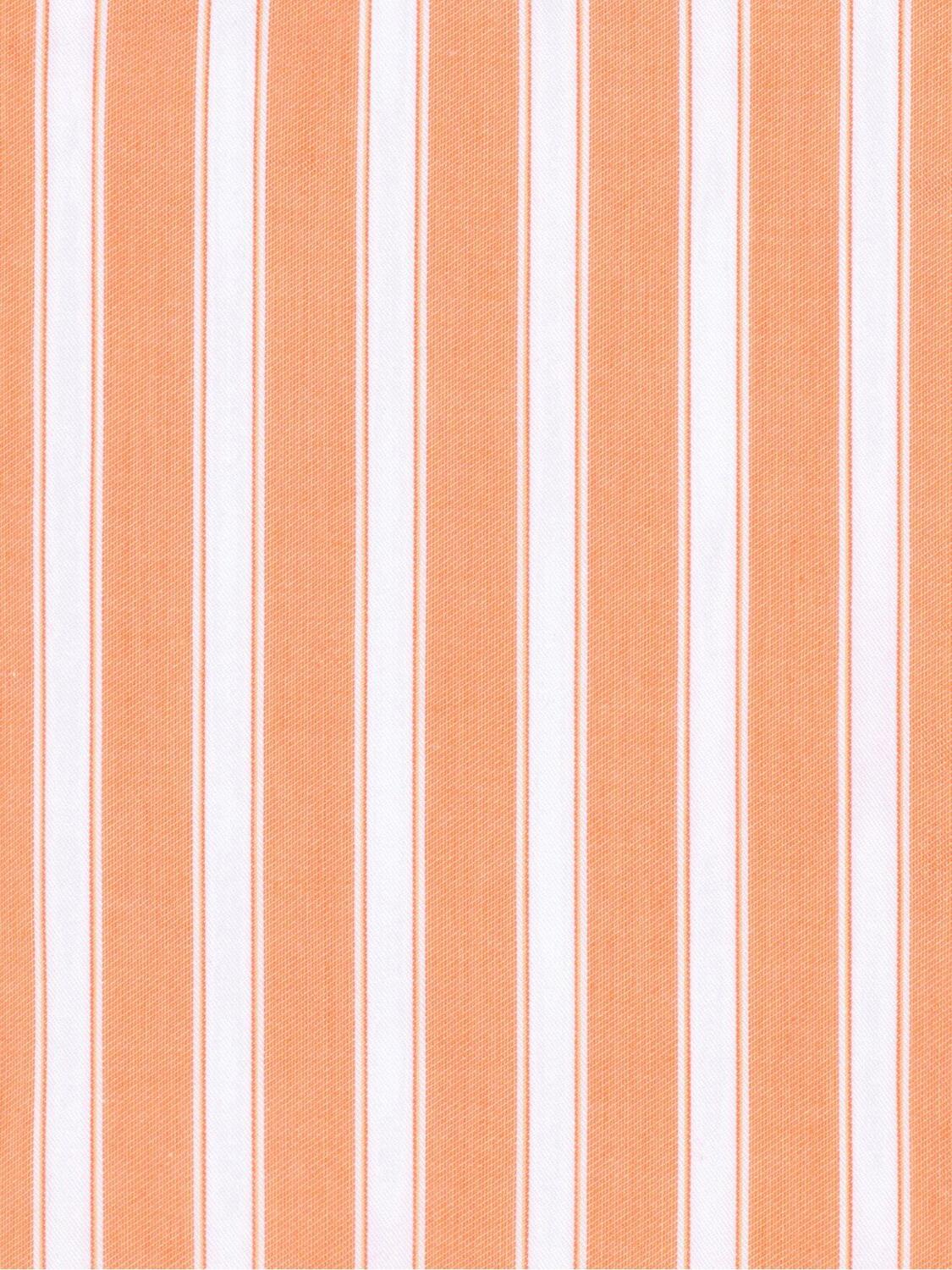 Cale&ccedil;on Harvey &agrave; rayures orange