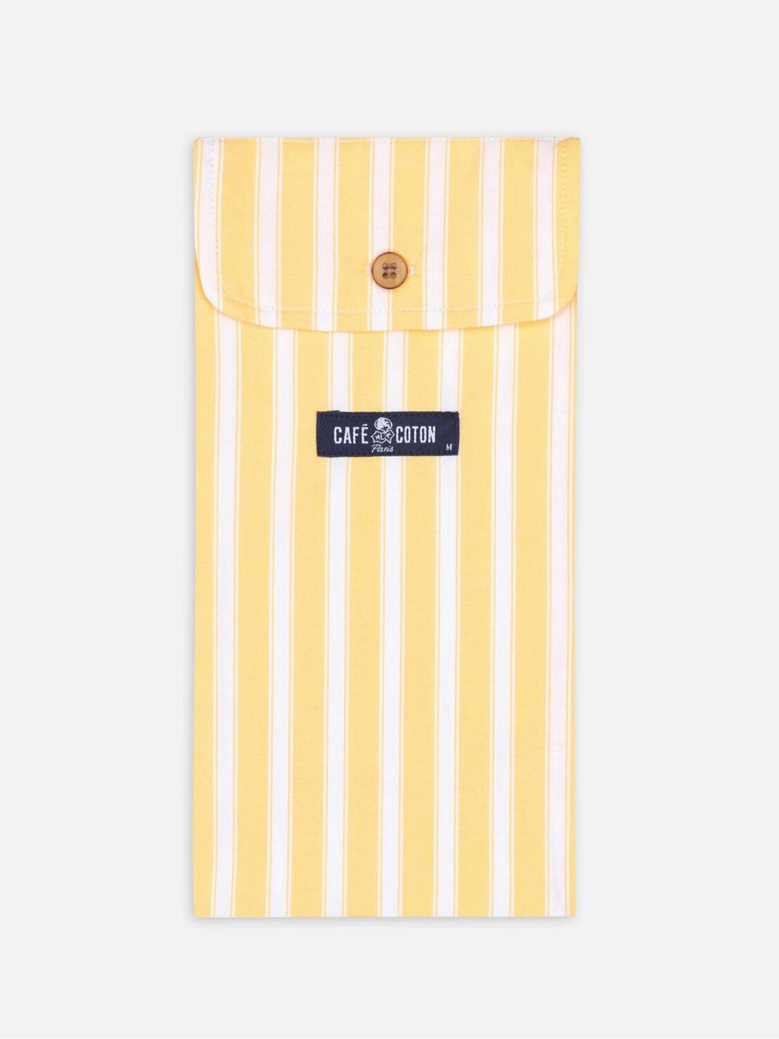 Caleçon Harvey à rayures jaunes