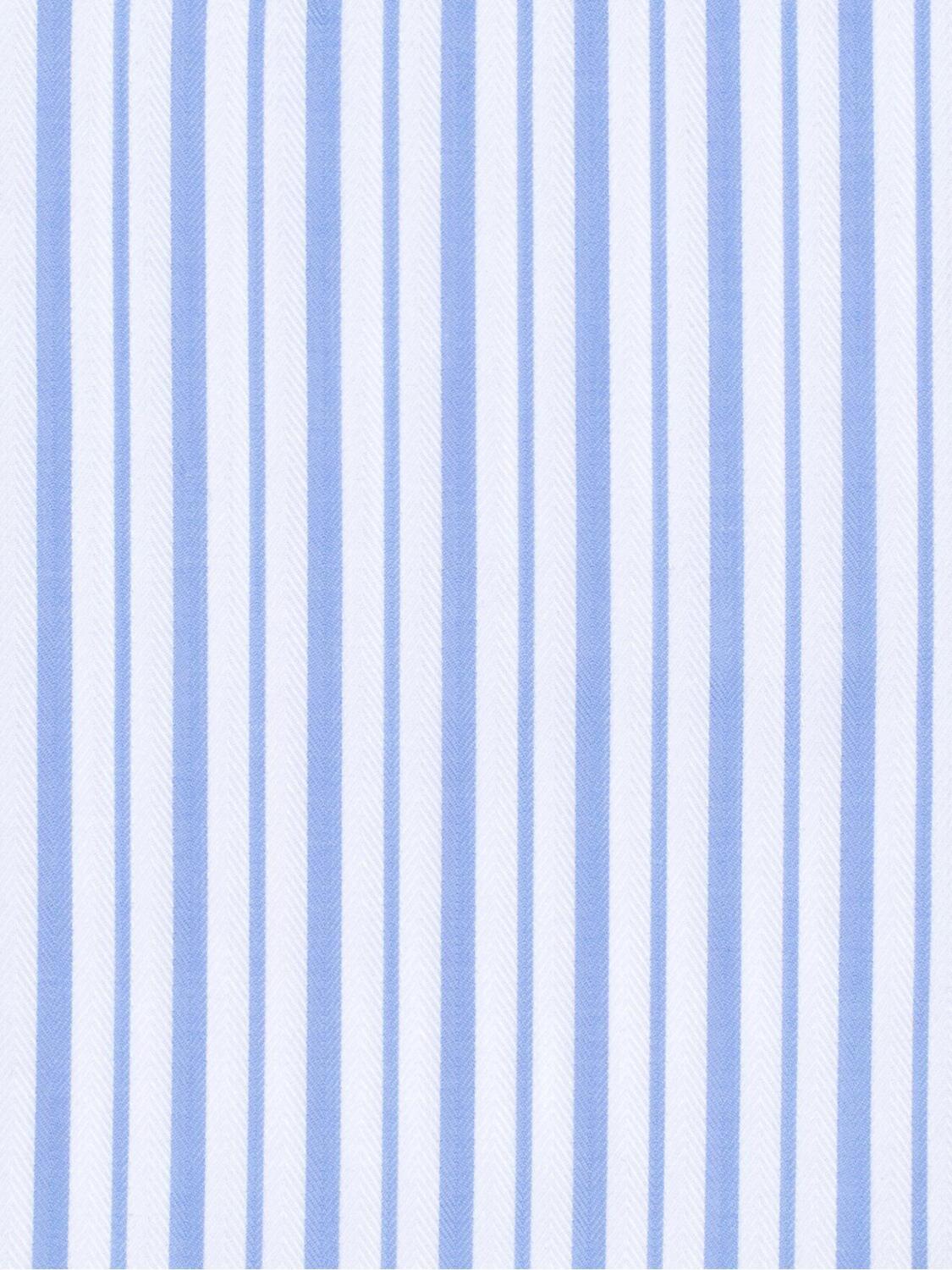 White stripes blue sky herringbones boxer short