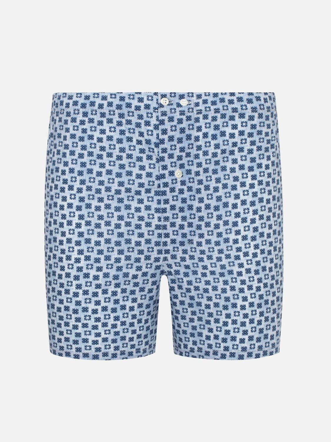 Caleçon Malo à imprimé marine