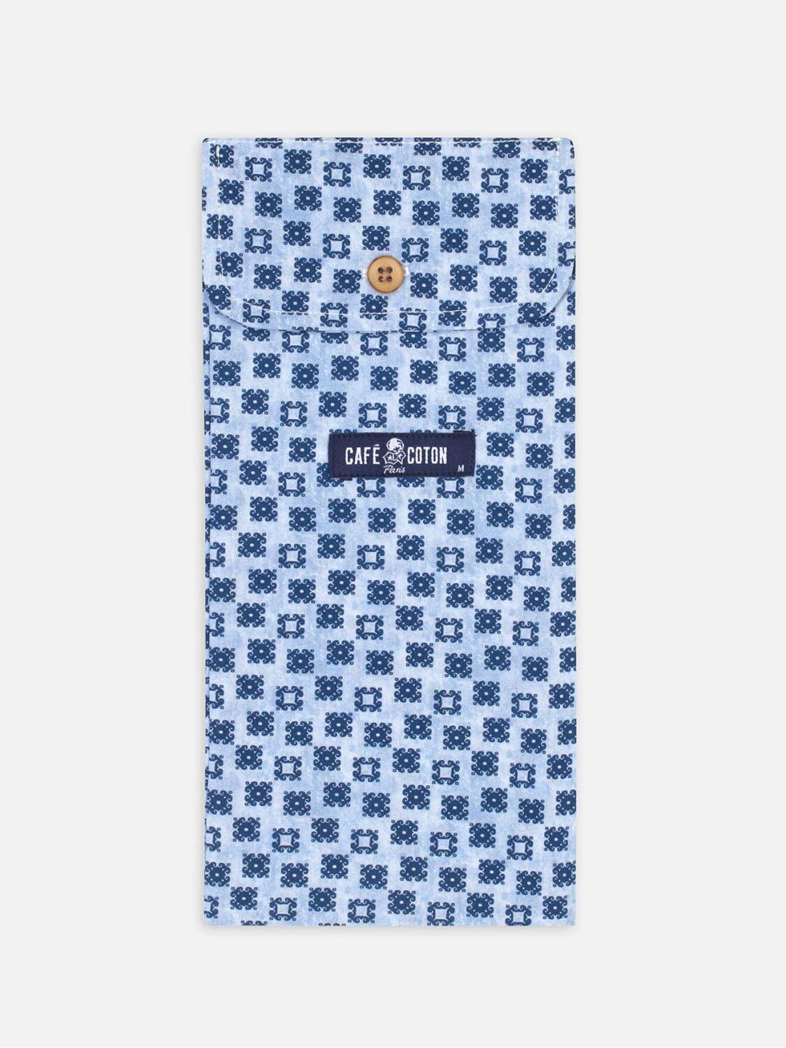 Caleçon Malo à imprimé marine