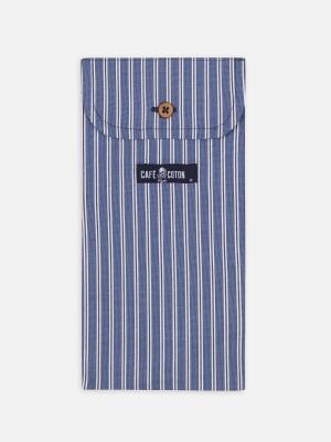 Max boxer shorts in blue twill