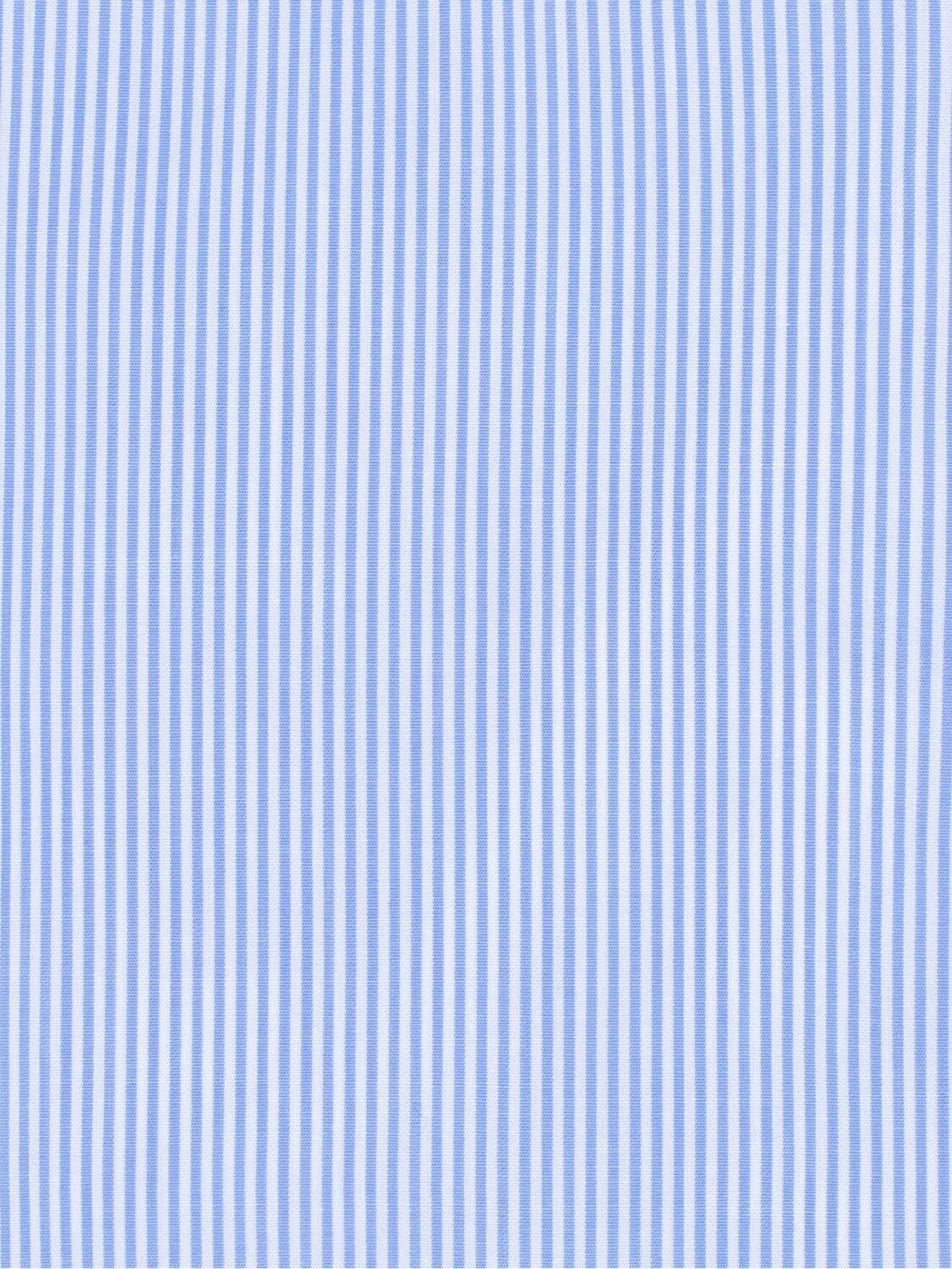 Cale&ccedil;on Menthon &agrave; rayures ciel