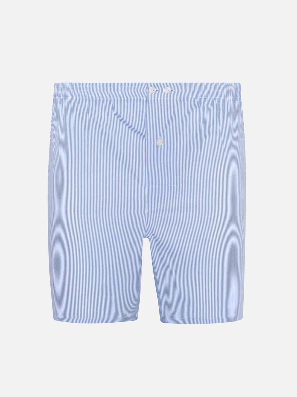 Menthon boxer shorts with sky stripes