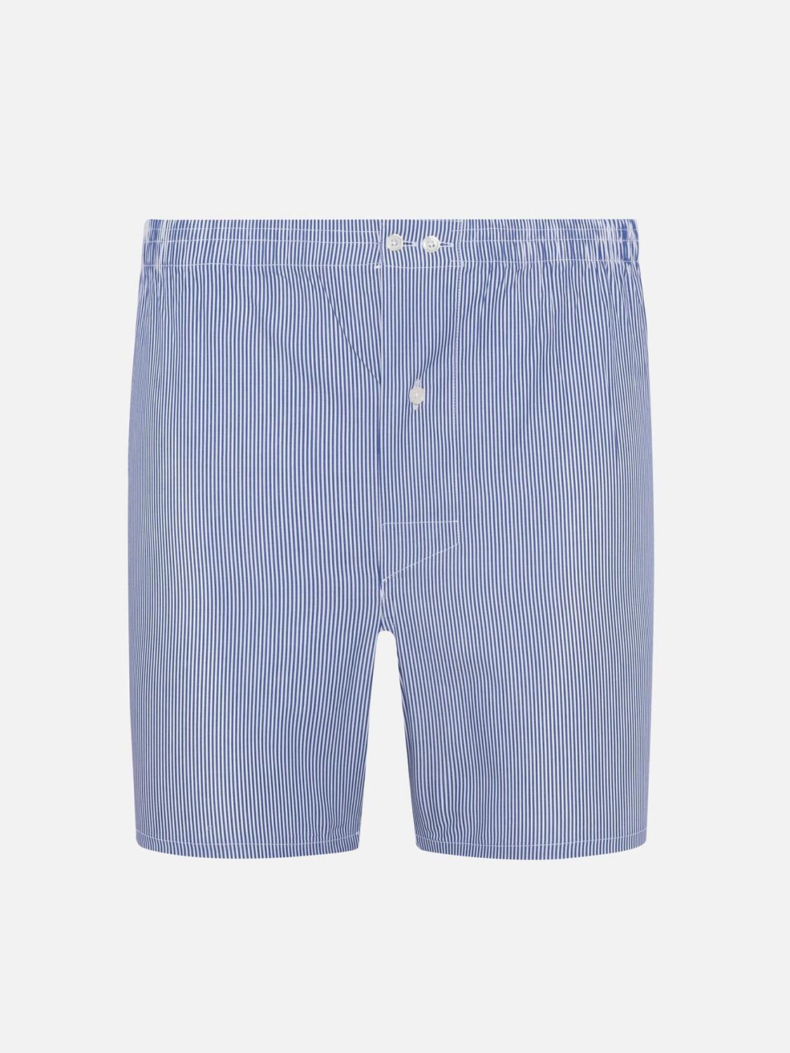 Caleçon Menthon à rayures marine