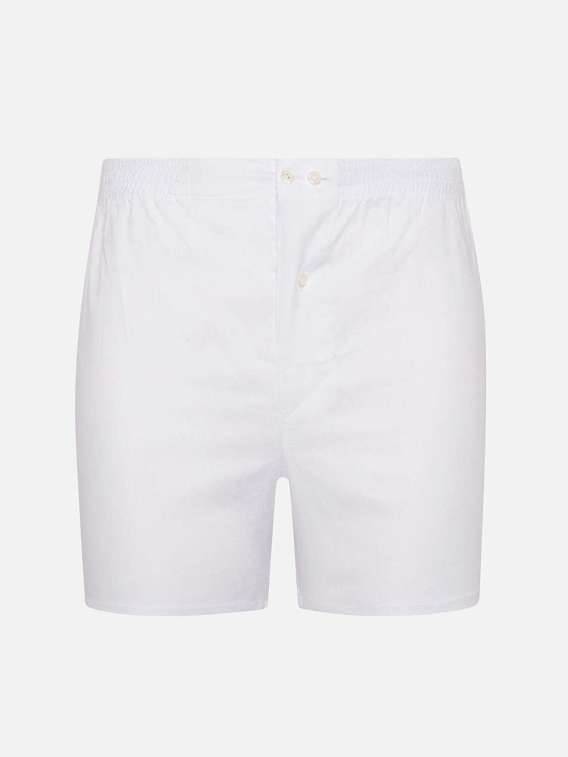 Cale&ccedil;on en oxford blanc