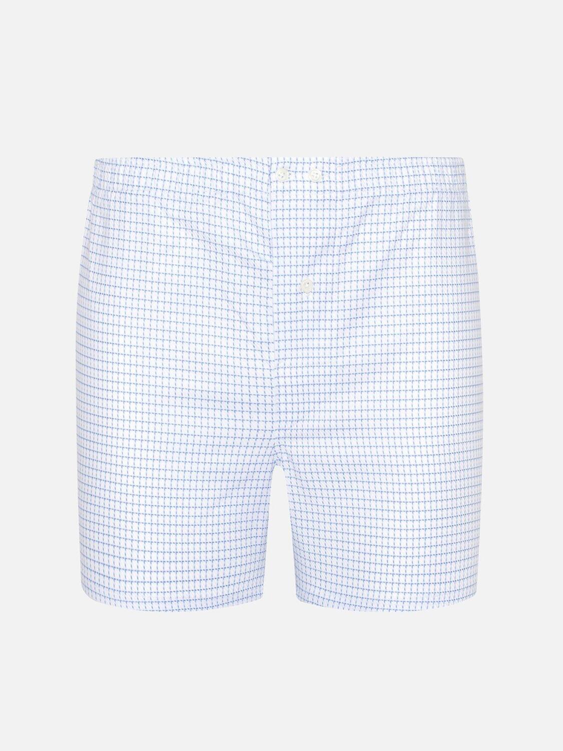Caleçon Reed à carreaux ciel