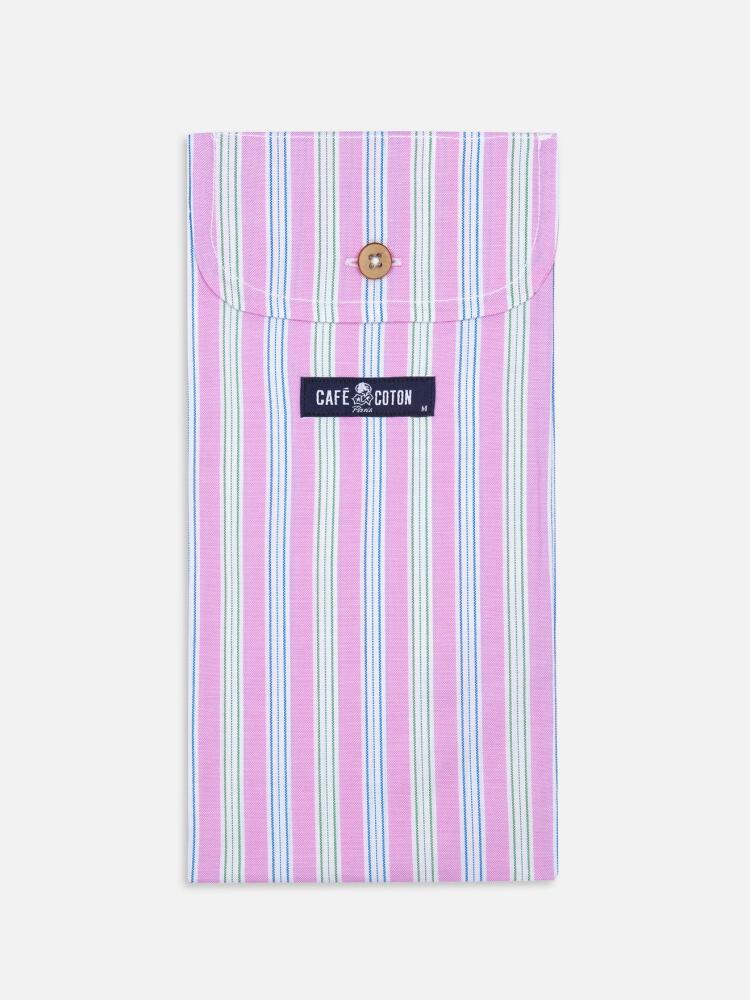 Boxer Robin a righe rosa