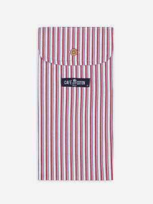 Sean navy blue and red checkered boxer shorts