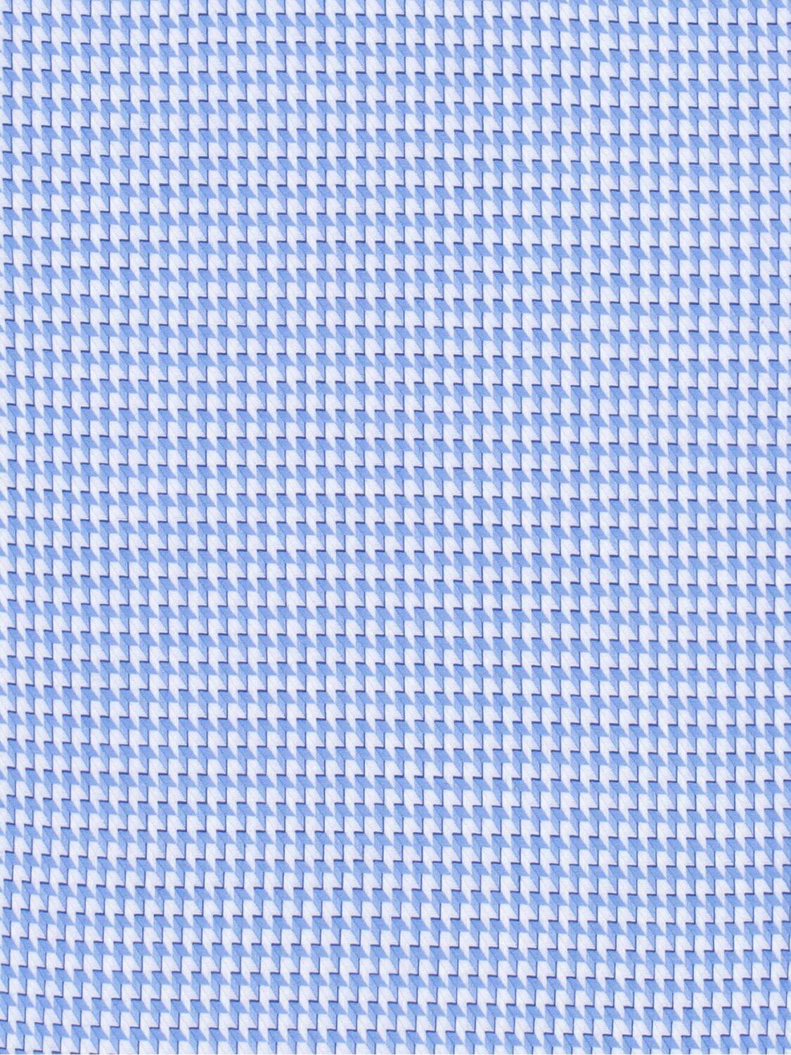 Caleçon Théo en pied de poule ciel