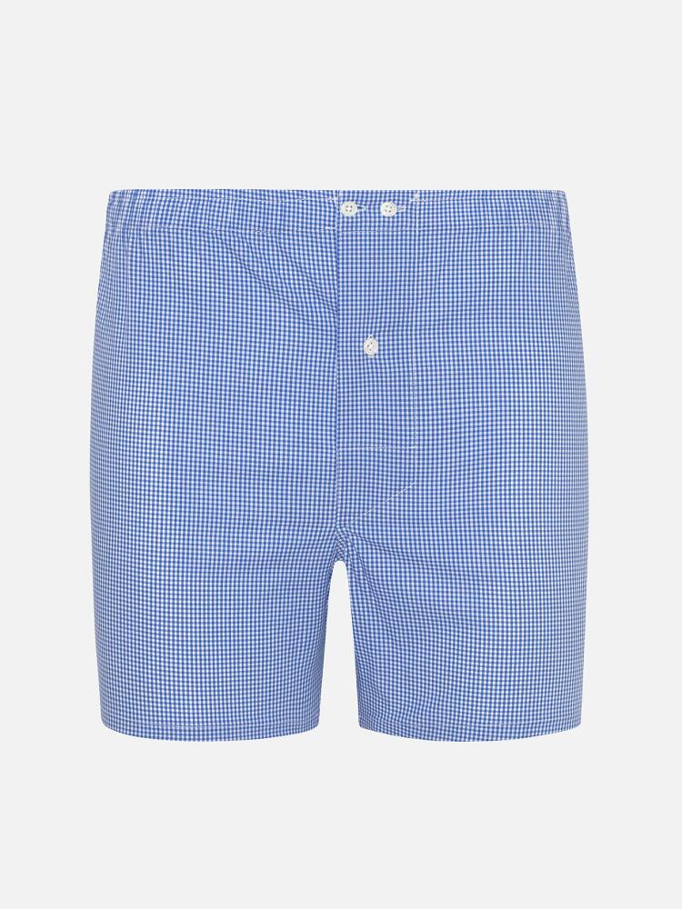 blue Gingham boxer short