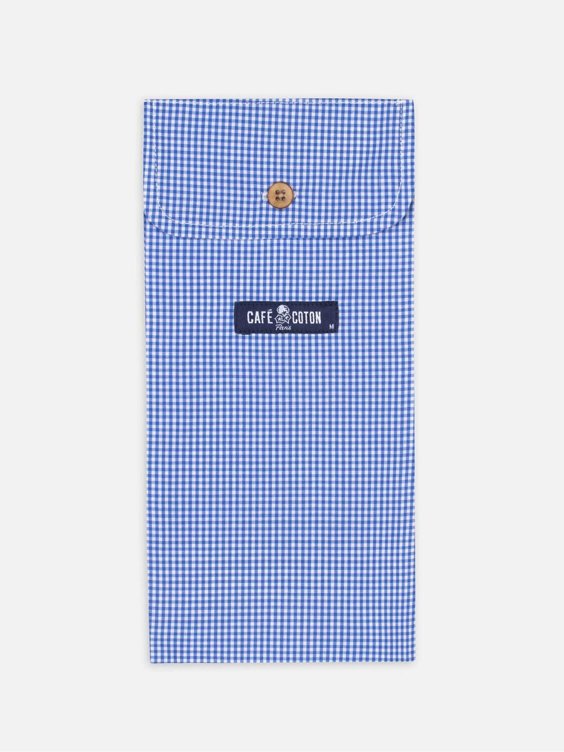 blue Gingham boxer short