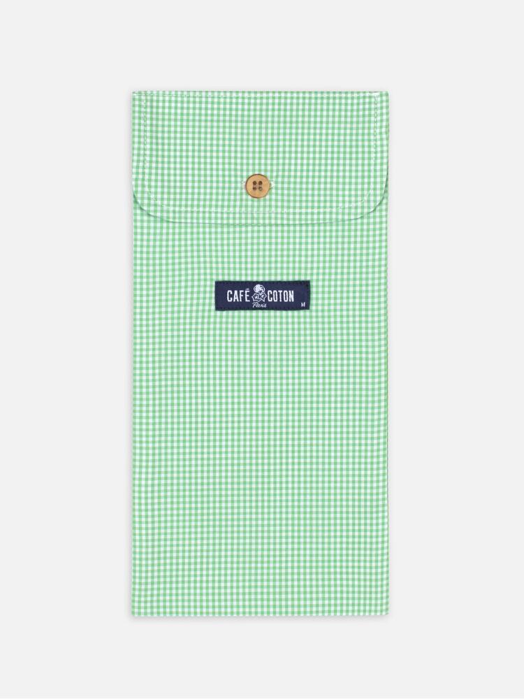 Green Gingham boxer short