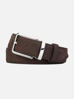 Chocolate Suede Belt
