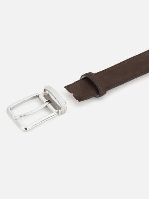 Chocolate Suede Belt