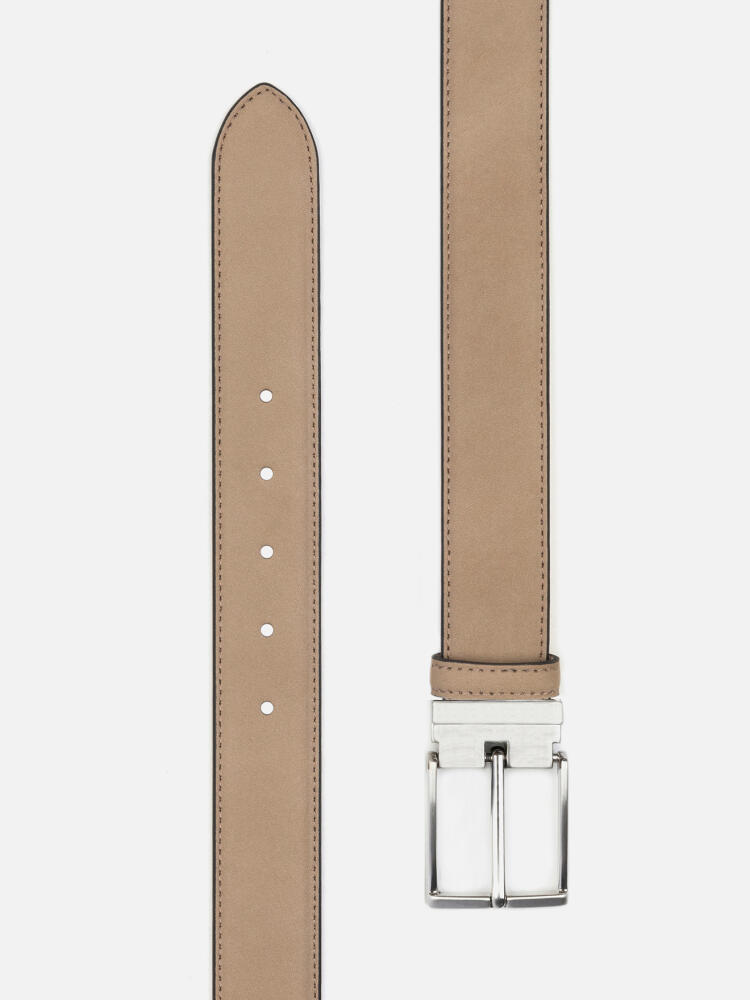 Beige Suede Belt