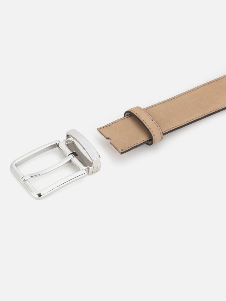 Beige Suede Belt