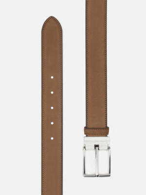 Brown Suede Belt
