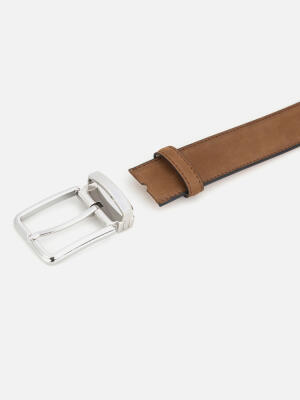 Brown Suede Belt