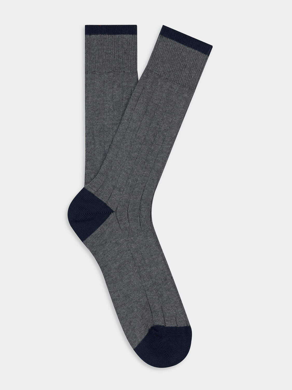 Calcetines bicolor Barry gris