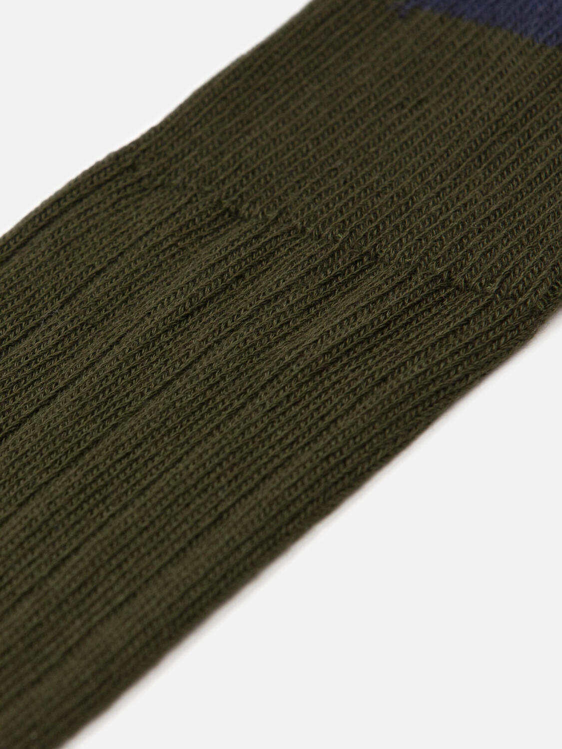 Barry two-coloured socks khaki