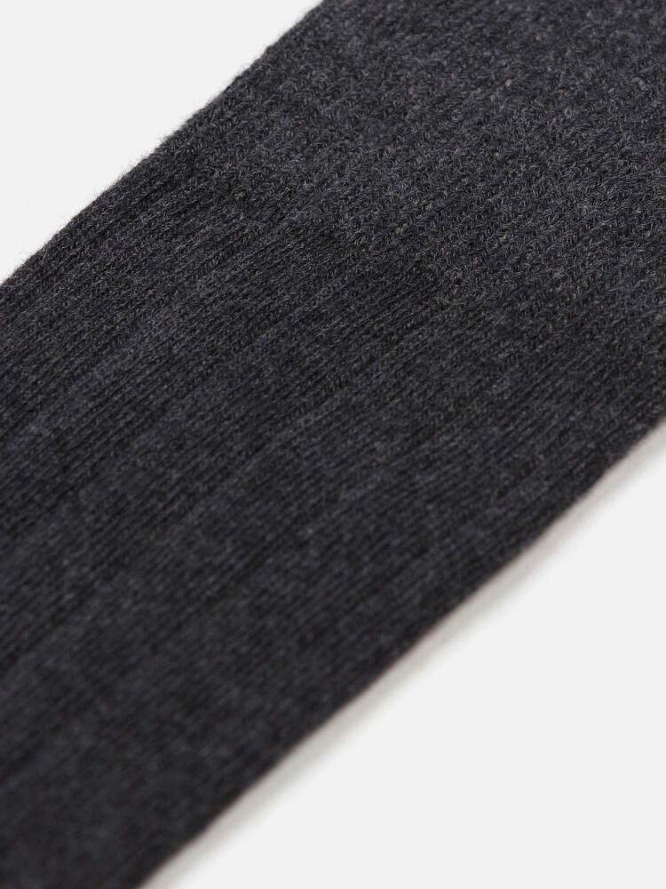 High two-tone socks anthracite