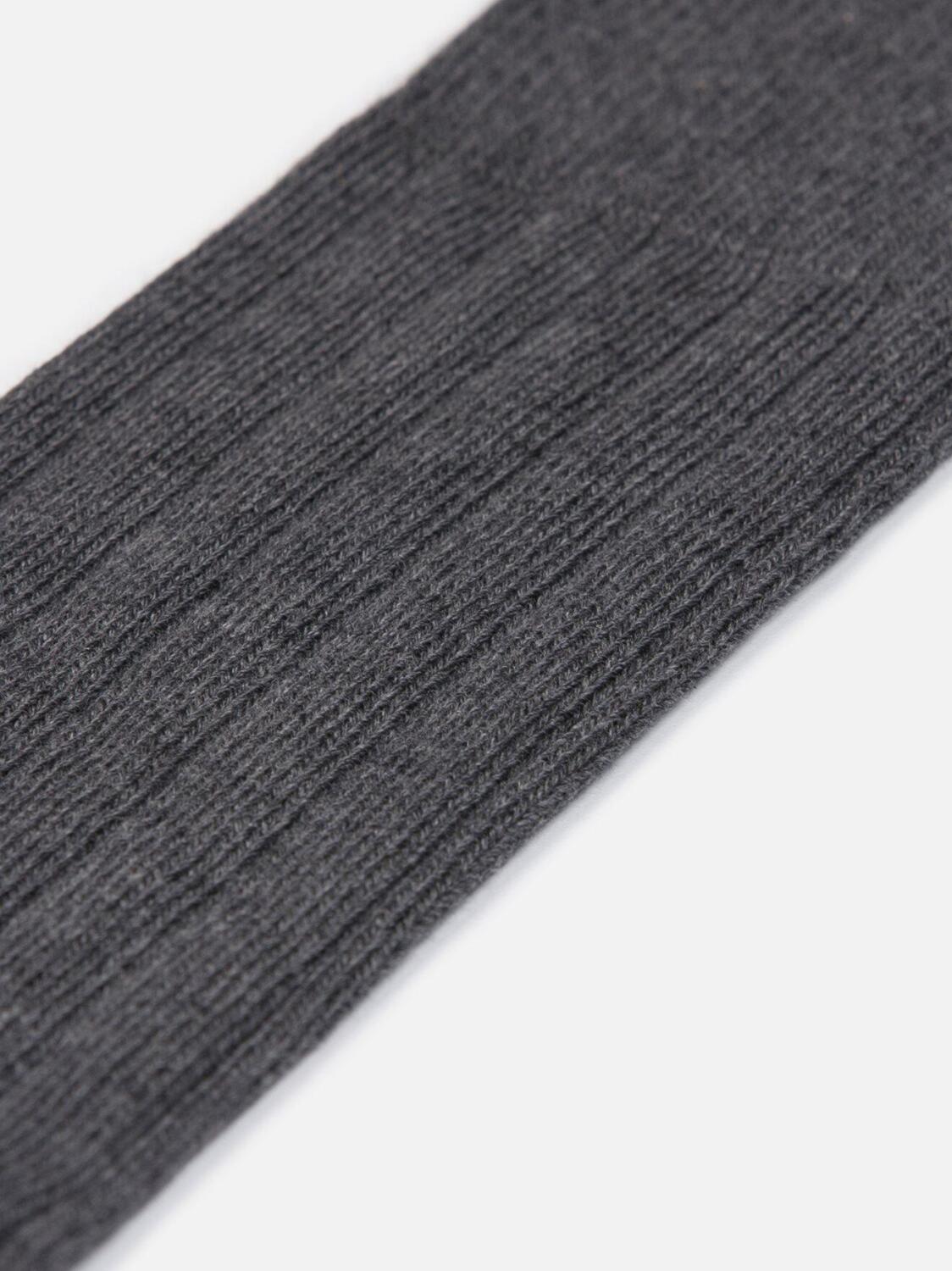 Anthracite cotton socks